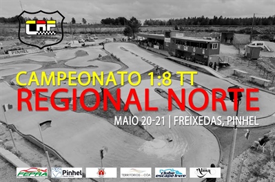 2ª Prova Campeonato Regional Norte 1:8 TT - Informações