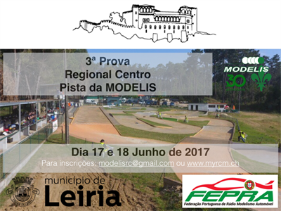 3ª Prova do Campeonato Regional Centro 1:8 TT - Informações