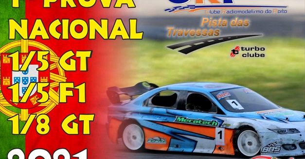 1º Prova do Campeonato Nacional de 1/5 TC e F1 + Trofeu 1/8GT