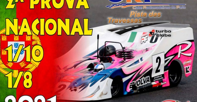 1ª Prova do campeonato Nacional de 1/10 200 e 1/8 Pista