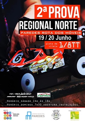 2ª Prova Campeonato Regional Norte 1/8TT - 2021