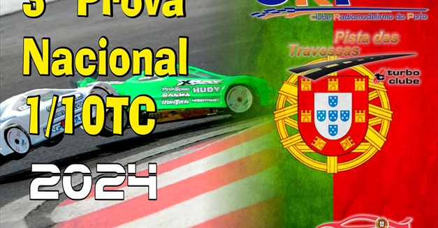 3ª Prova do Campeonato Nacional 1/10 TC Stocks / Modificados e o Troféu F1