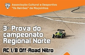 3ª Prova do Campeonato Regional Norte (A e B) 1/8TT