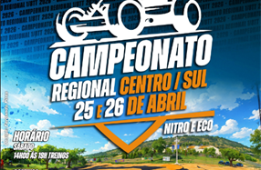 2ª Prova Campeonato Regional Centro/Sul 1/8 TT 2026 (A e B) - Elétricos & Combustão