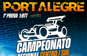 2ª Prova Campeonato Regional Centro/Sul 1/8 TT 2026 (A e B) - Elétricos & Combustão