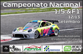 4ª Prova do Campeonato Nacional 1/5 TC e Trofeu 1/5 F1