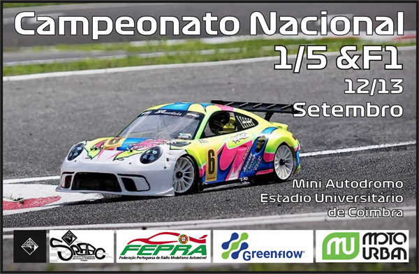 4ª Prova do Campeonato Nacional 1/5 TC e Trofeu 1/5 F1