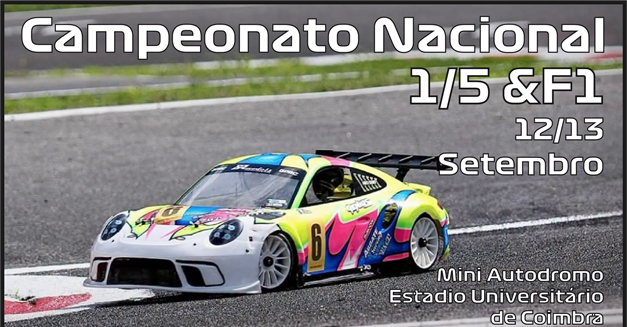4ª Prova do Campeonato Nacional 1/5 TC e Trofeu 1/5 F1