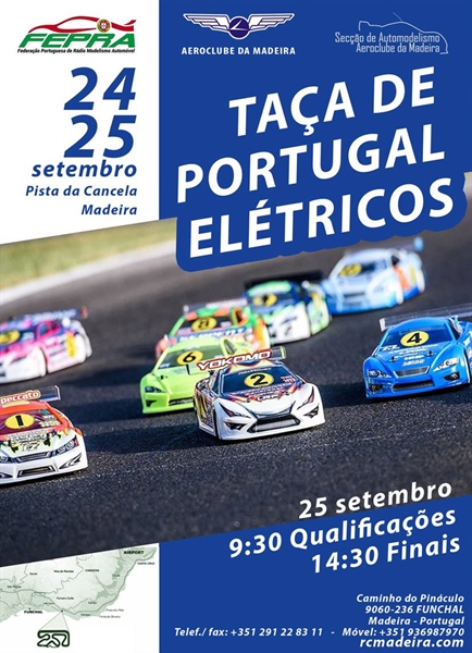 Taça de Portugal - 1/10 Elétricos pista - Madeira