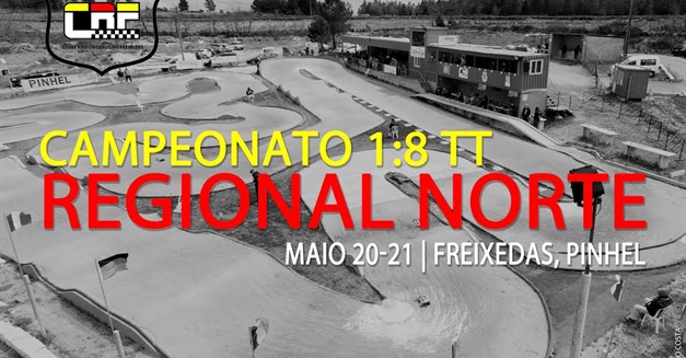 2ª Prova Campeonato Regional Norte 1:8 TT - Informações