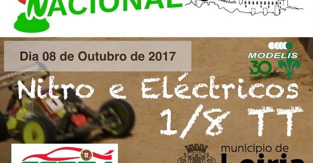 5ª e última prova Campeonato Nacional 1:8 TT + Troféu Elétricos - Informações