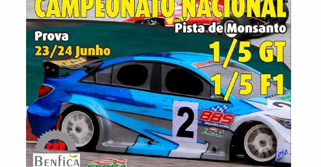 3ª Prova Campeonato Nacional 1:5 Pista e Troféu F1 - Informações