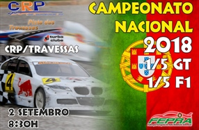 4ª Prova Campeonato Nacional 1:5 Pista e Troféu F1 - Informações