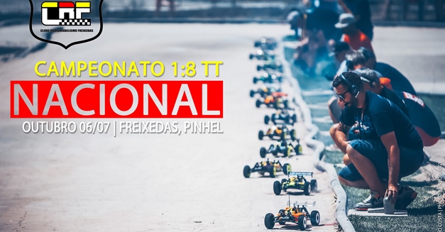 5ª e última prova do Campeonato Nacional 1:8 TT e Troféu Elétrico - informações