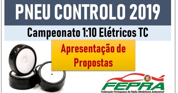 PNEU CONTROLO 2019 - Apresentação de Propostas
